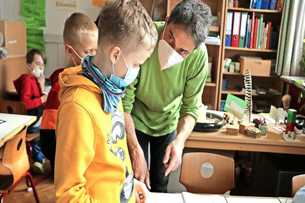 Phantasie sprudelt im Klassenzimmer