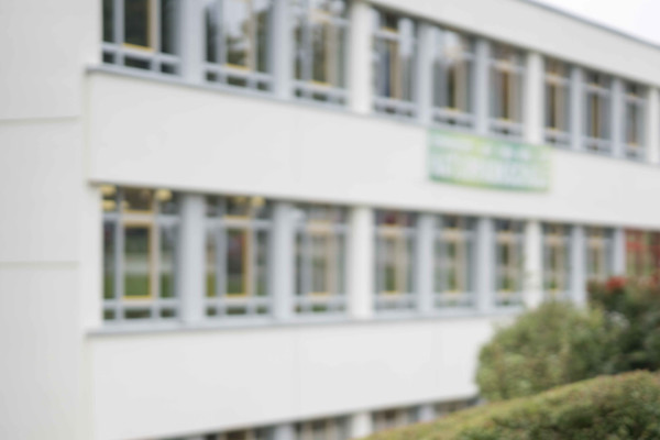 Mit Gina und Ludo wird das Bonndorfer Schulgebäude erkundet